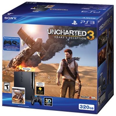 PS3 (320 ГБ) + Uncharted 3 - фото 3369